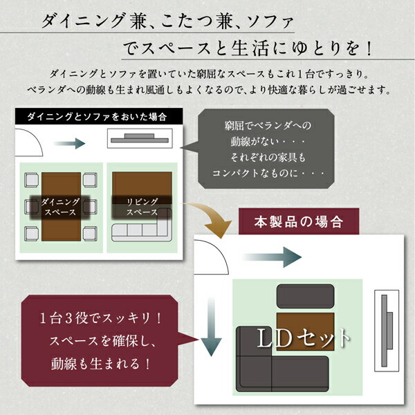 ダイニングテーブル 高さ調節可能 ハイバックこたつソファ ダイニングテーブル 高さ調節可能 ハイバックこたつソファ