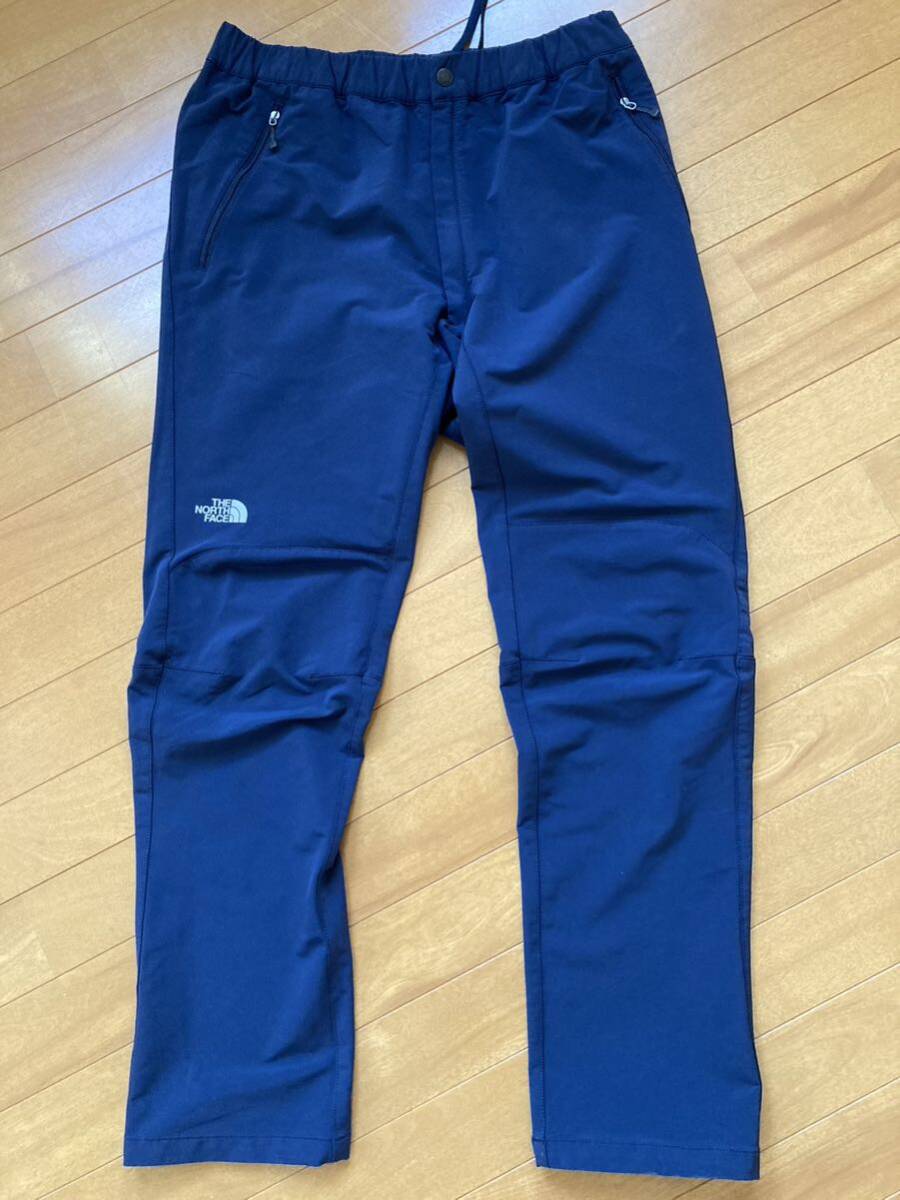 ザ・ノース・フェイス THE NORTH FACE アルパインライトパンツ アーバンネイビー Alpine Light pants NT52927 Lサイズ 美品の画像1