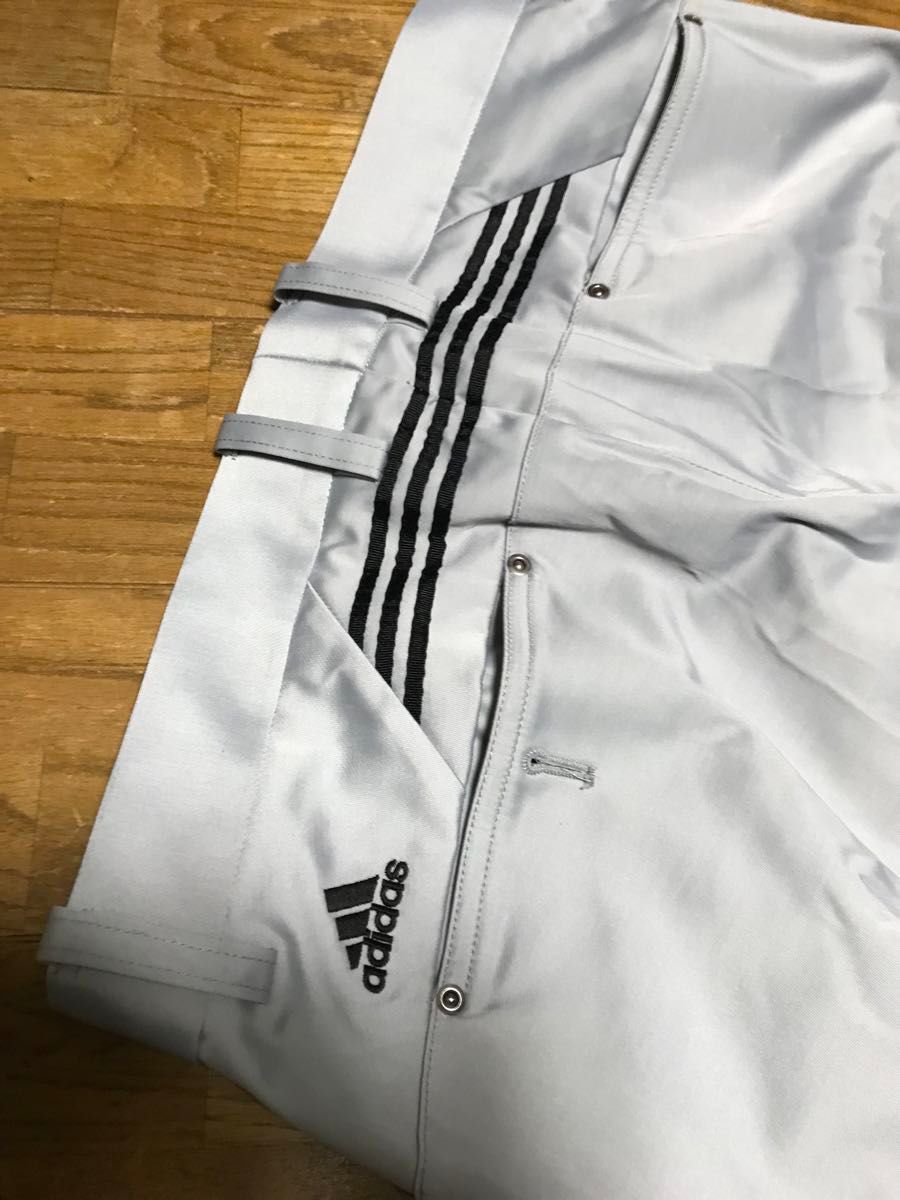 adidas(アディダス) ゴルフパンツ　メンズ　W82 光沢グレー