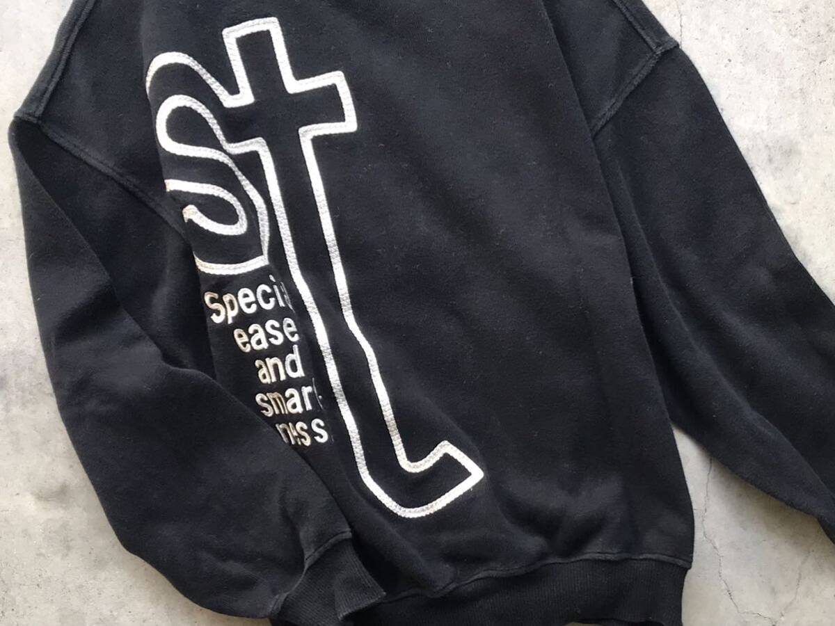 santa fe スウェットシャツ 03 サンタフェ メンズ トレーナー セーター パーカー 刺繍 黒 ブラックの画像8