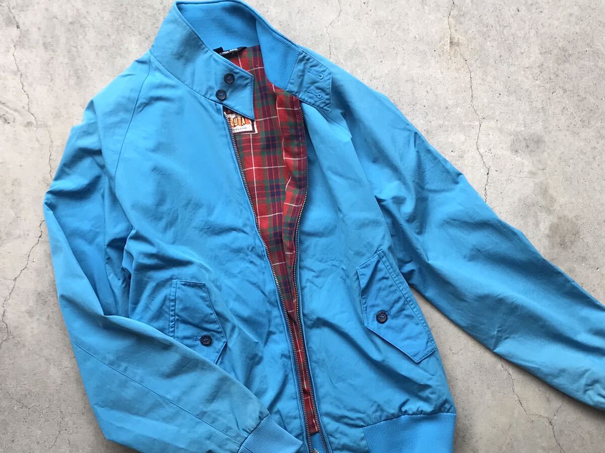 英国製 BARACUTA G-9 スイングトップ 38 バラクータ メンズ ブルゾン ハリントンジャケットの画像4