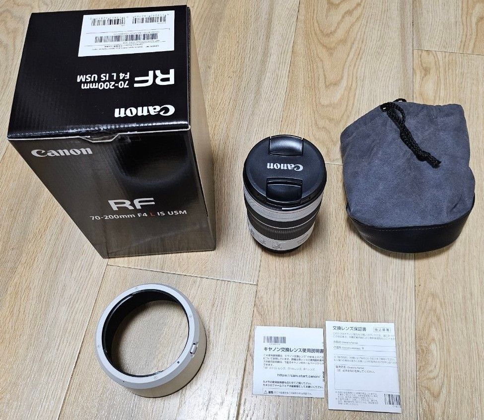 Canon RF70-200mm F4 L IS USM 新品同様品|Yahoo!フリマ(旧 Canon RF70-200mm F4 L IS USM 新品同様品|Yahoo!フリマ(旧