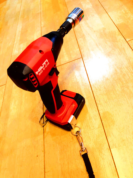 ☆ HILTI インパクトフック 5個セット ヒルティ SID 2-A12 ☆ 領収書発行！ #レシプロソー #バッテリーライト #カラビナ #鳶建の画像2