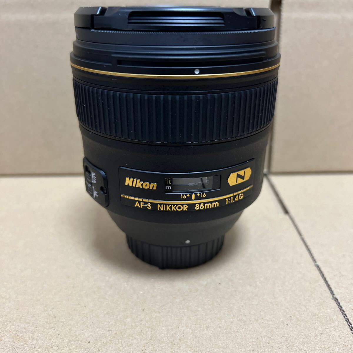 カメラレンズ NIKON ニコン AF-S NIKKOR 85mm 1:1.4G 一眼レフカメラ 美品の画像1