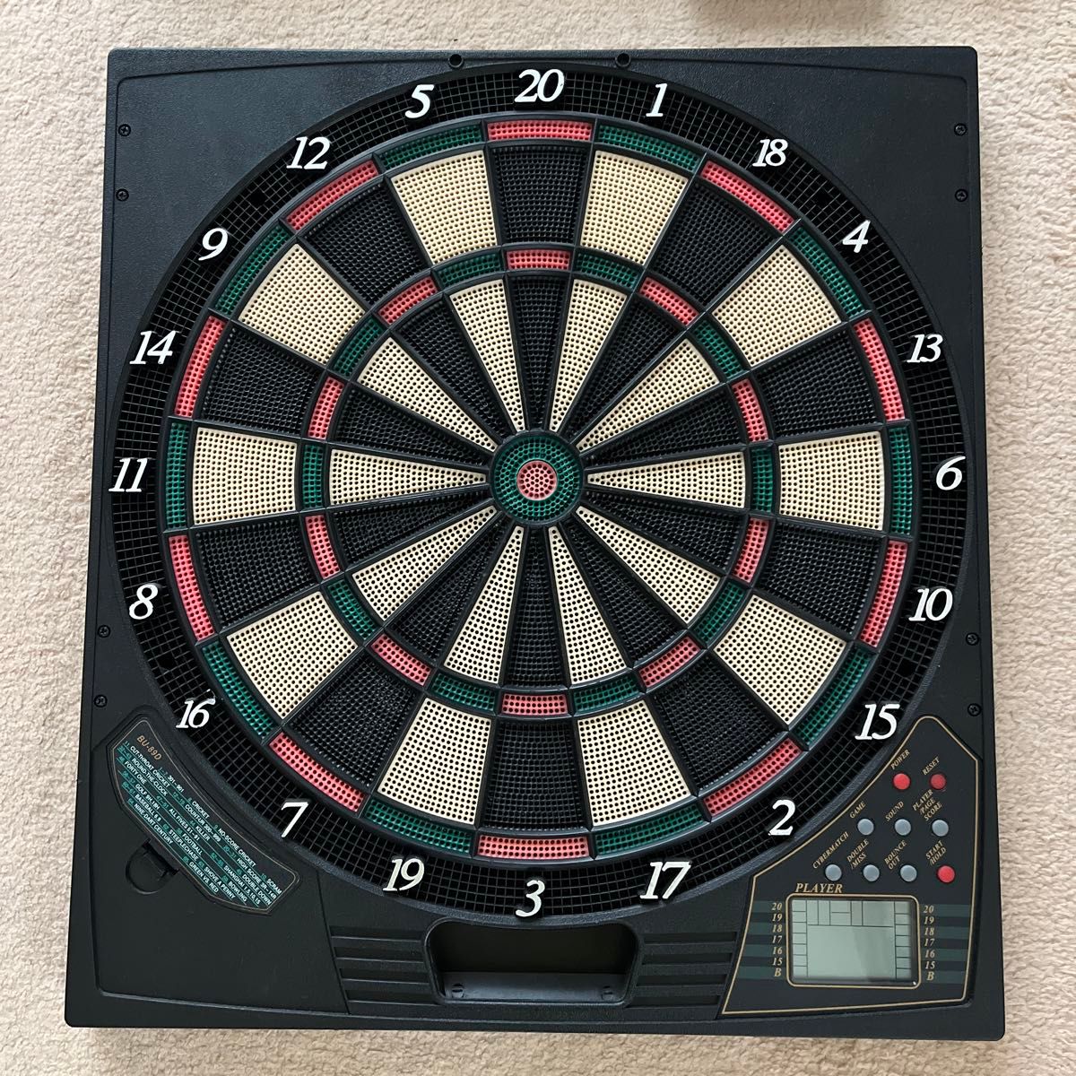 エレクトリックダーツボード BU-89D|Yahoo!フリマ(旧PayPay エレクトリックダーツボード BU-89D|Yahoo!フリマ(旧PayPay