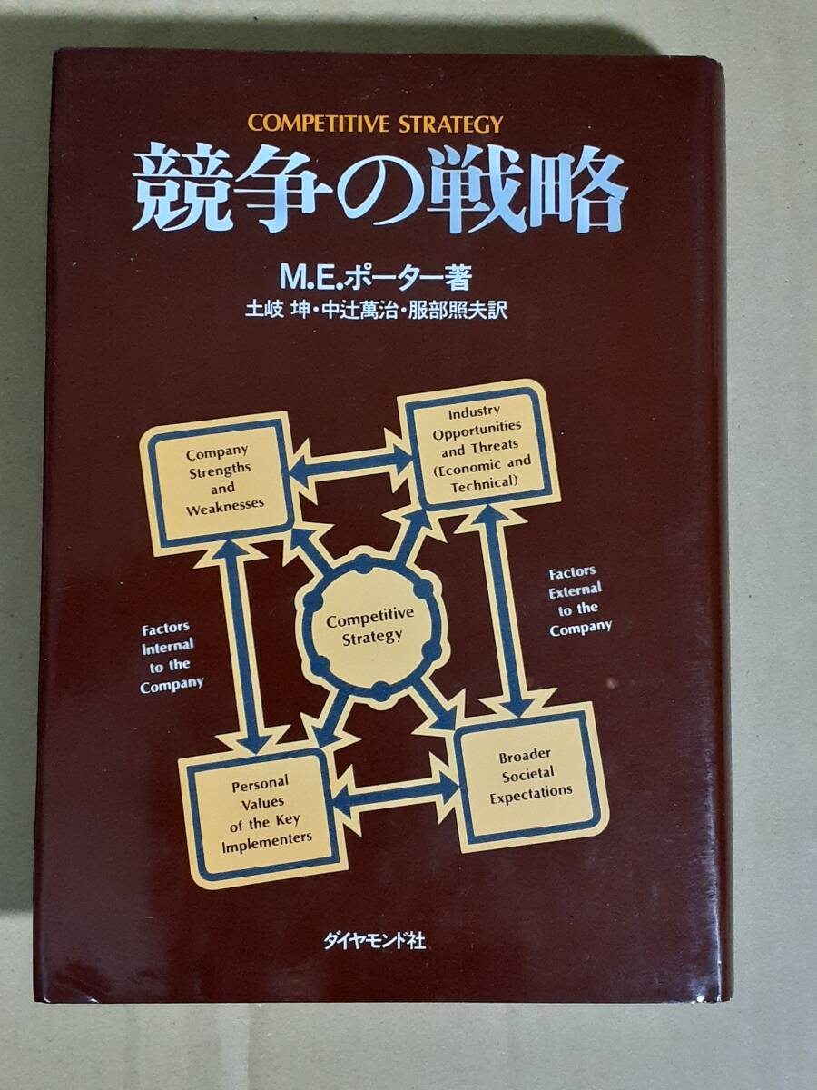 M.E.ポーター『競争の戦略』ダイヤモンド社 1982年_画像1