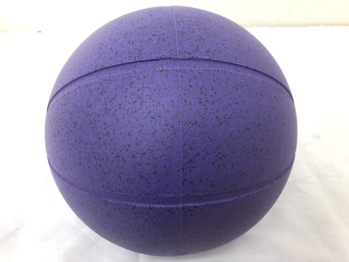 【MO45】 (O) NISHI スポーツ ネモメディ シンボール nemo ソフト トレーニング ボール 直径約19㎝ 約2㎏ 体幹 筋トレ 器具 中古現状品の画像3
