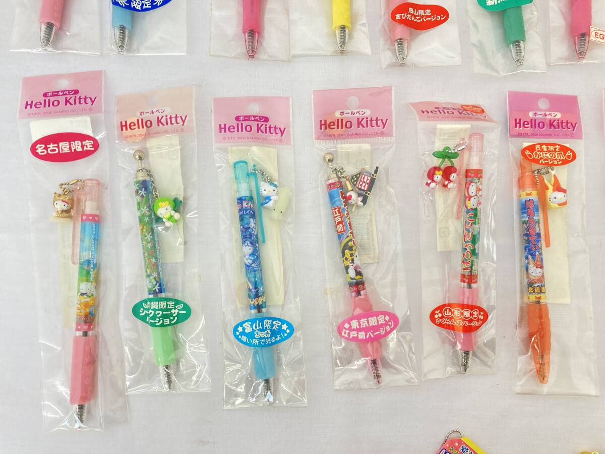 [IE130](O) unopened storage goods Sanrio . present ground Kitty ballpen sharp pen other total 27 point summarize large amount set Hello Kitty Kitty Chan 