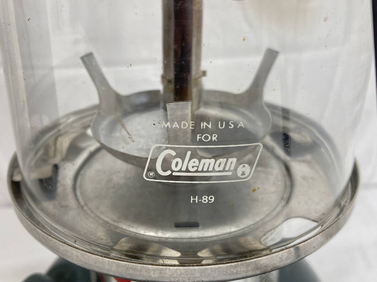 【IE184】(O) Coleman コールマン ガソリンランタン 286A700T/288A700T 95年製 ワンマントル ケース付 動作未確認 ジャンク扱い 中古現状品の画像2