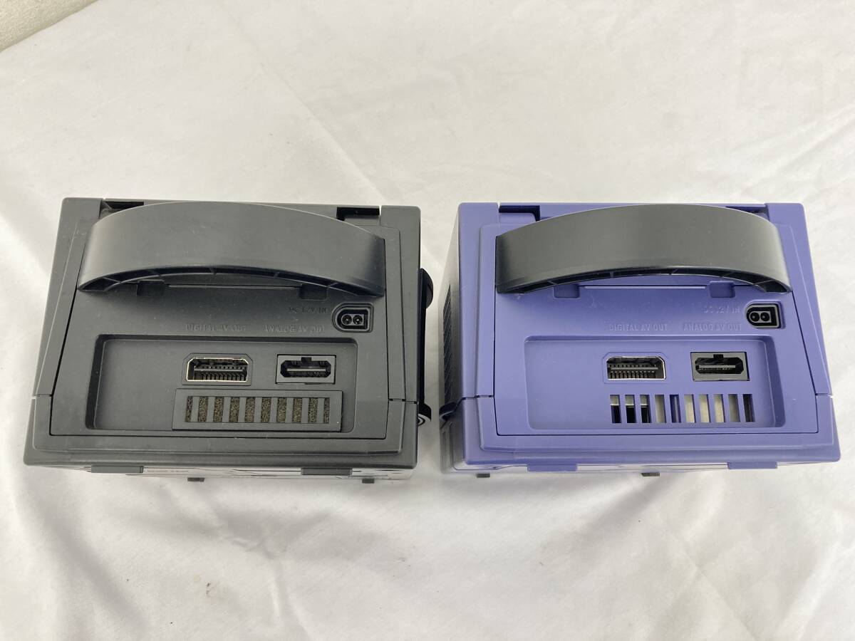 【JN9】(O) 任天堂 GAME CUBE まとめ売り ゲーム機 本体 DOL-001 コントローラー ACアダプター 通電動作未確認 ジャンク扱い 中古現状品の画像4