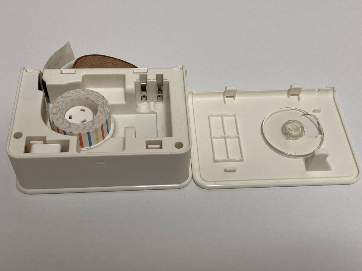 美品 マスキングテーププリンター coharu こはる MP10 ホワイト 動作確認済 キングジム製 の画像6