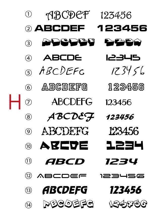 カッティングステッカー　シール　デカール　切り文字ステッカー　作成 作製　オーダーオリジナルステッカー　塗装用ステッカー　23-0410_画像9