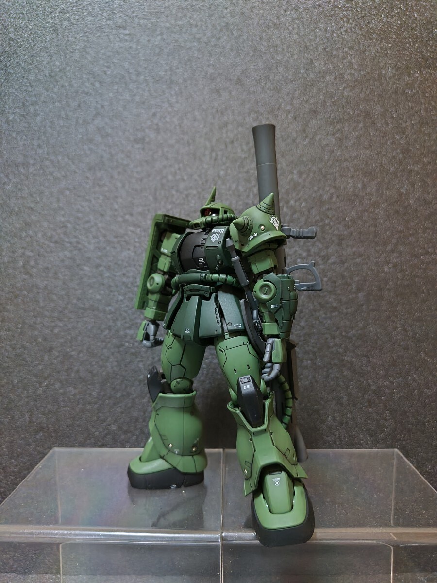 HG 1/144 ザクⅡ THE ORIGIN 完成品 ガトリング仕様 ジ・オリジン HGUC_画像6