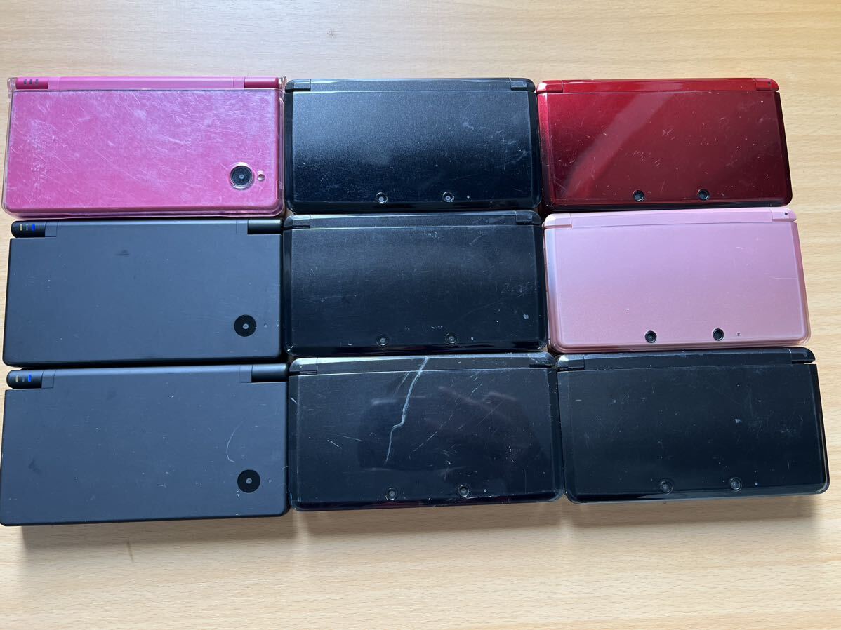 任天堂 ニンテンドー3DS 6台 DS 3台 まとめて9本 通電確認 の画像2