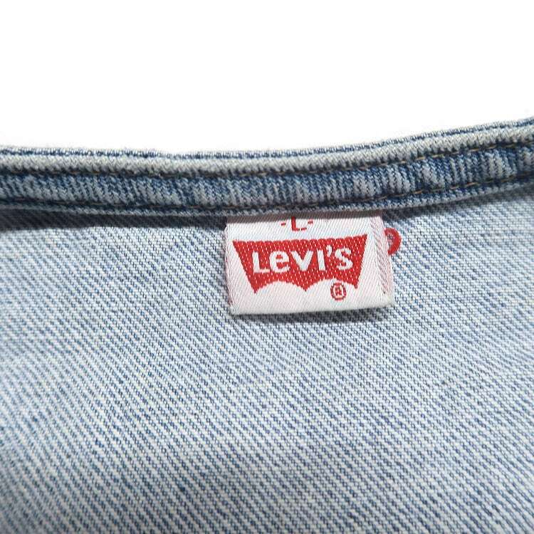 古着 70年代～ USA製 リーバイス Levi’s 60505-0213 デニムベスト 表記：-　gd402259n w40411_画像3