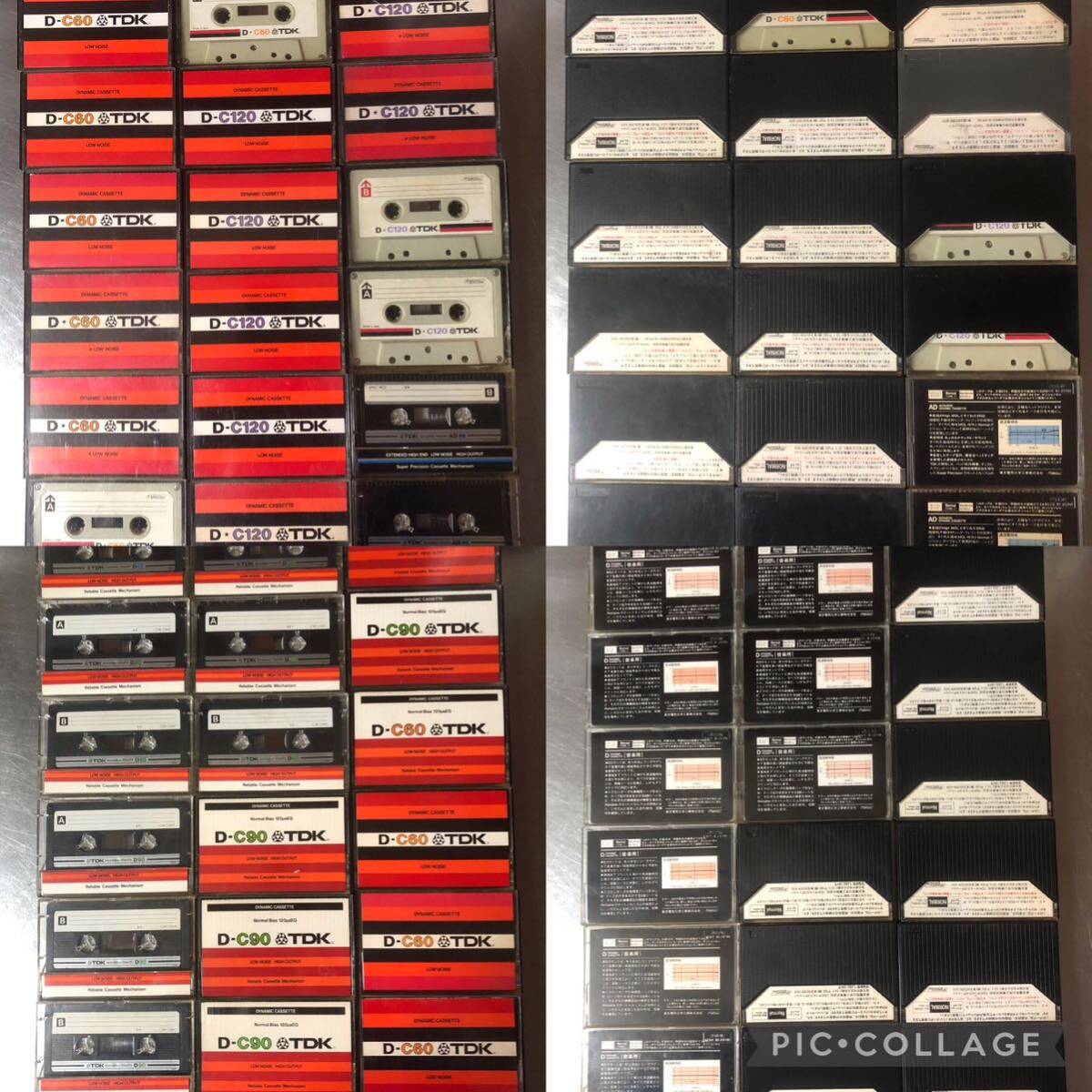 カセットテープ ノーマルテープ 52本セット TDK の画像2