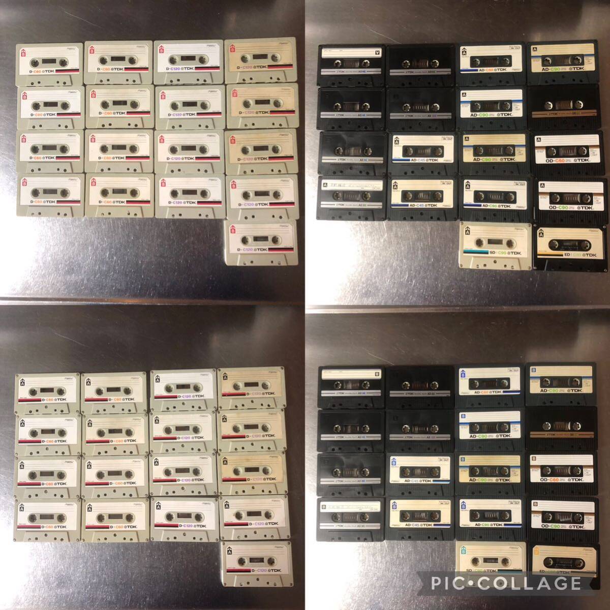 カセットテープ ノーマルテープ 52本セット TDK の画像4
