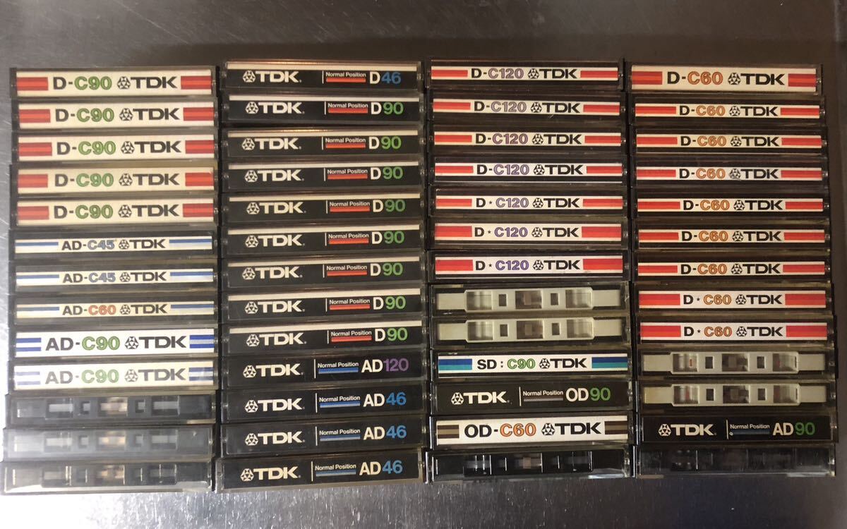 カセットテープ ノーマルテープ 52本セット TDK の画像1