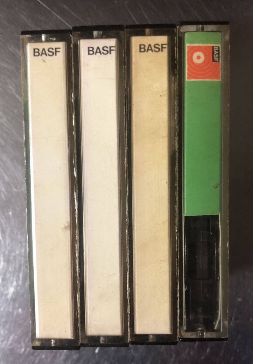 カセットテープ BASF 4本セットの画像5