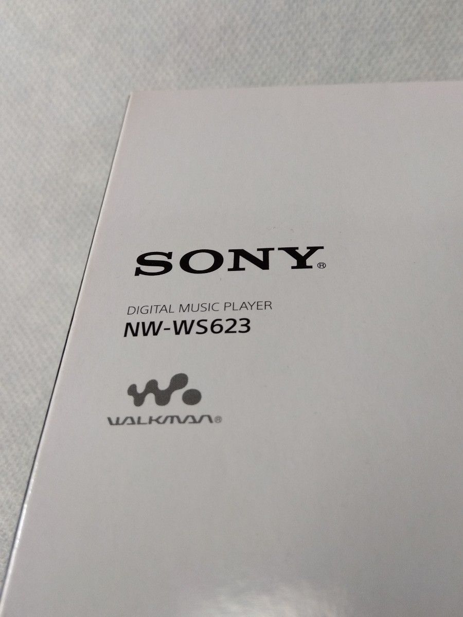 美品　SONY(ソニー） WALKMAN Wシリーズ メモリ4GB ブラック NW-WS623 B