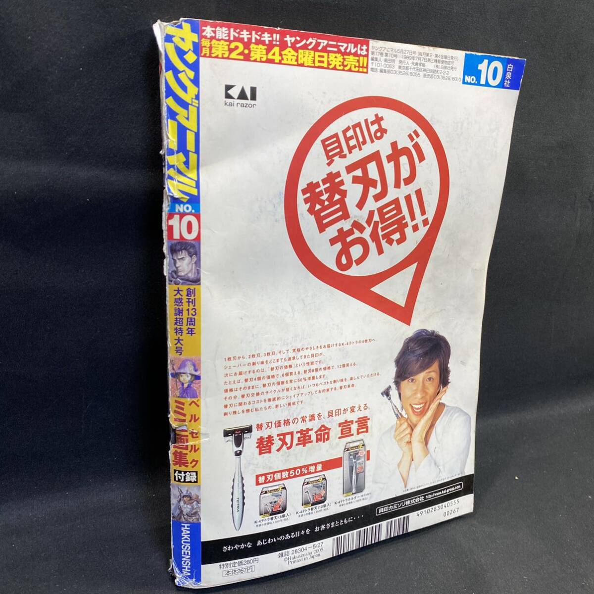 ヤングアニマル2005年5月27日号/No.10 三浦建太郎「ベルセルクミニ画集 天」付 白泉社の画像7