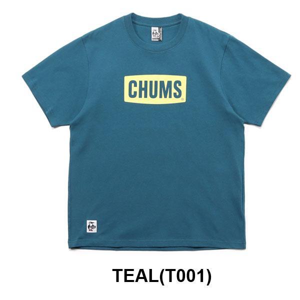 チャムス Tシャツ メンズ CHUMS CH01-2277 Lサイズ_ネイビー/ホワイト(N034)_画像4