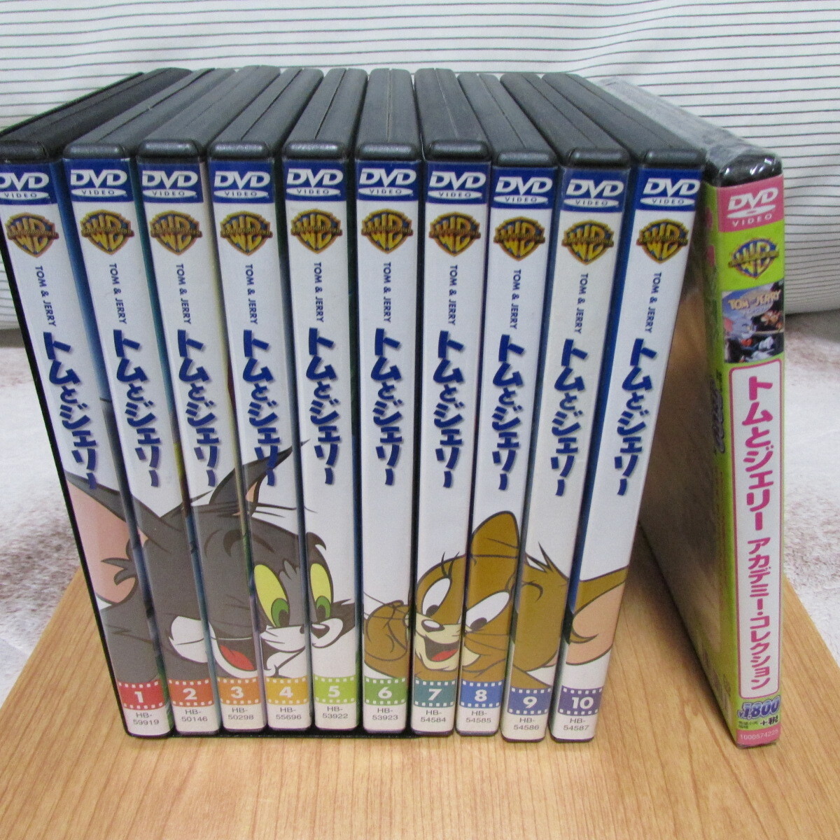 *(DVD) Tom . Jerry 1~10 volume set + red temi-* collection ( unopened )*