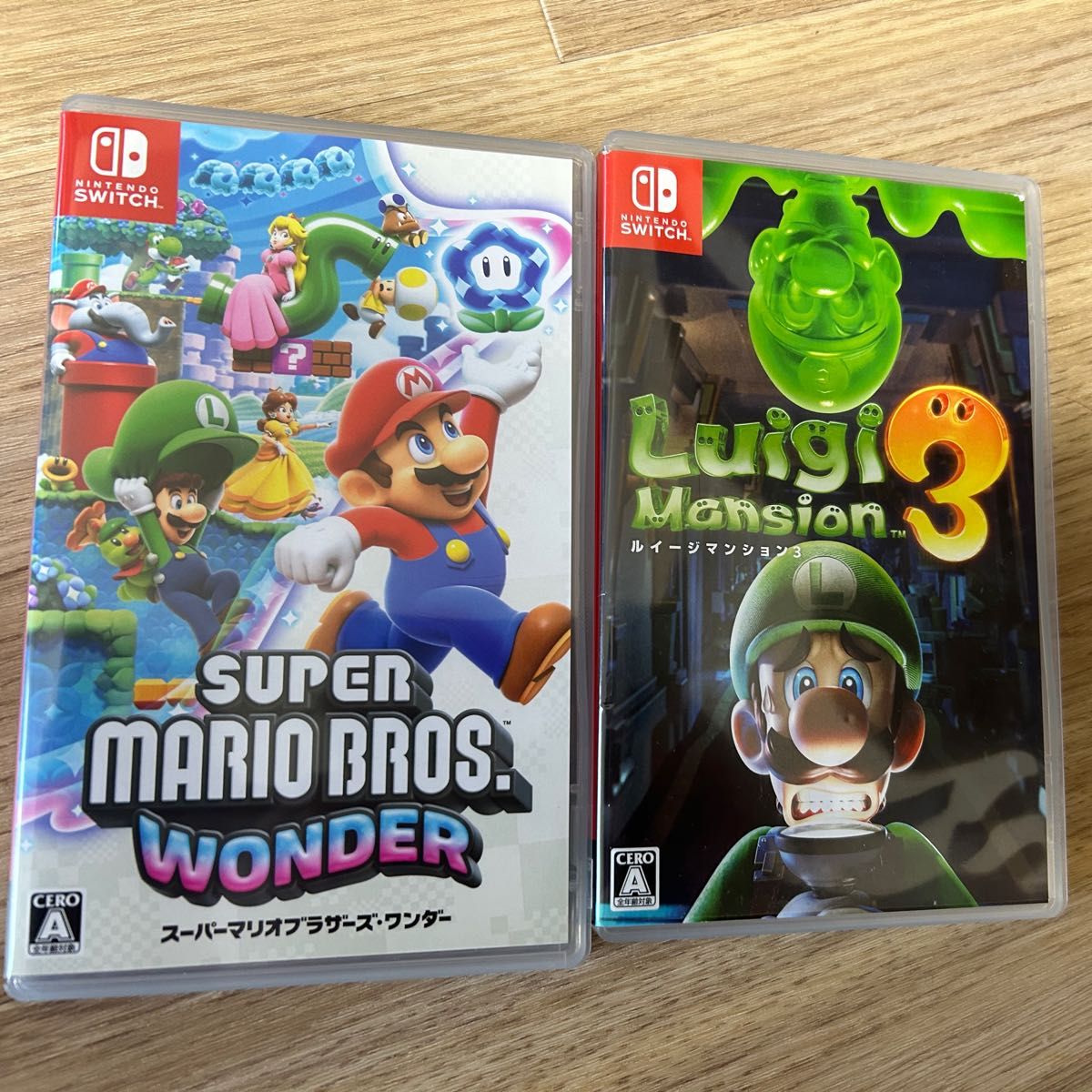 Switch ソフト ルイージマンション3 スーパーマリオブラザーズワンダー Switch ソフト ルイージマンション3 スーパーマリオブラザーズワンダー