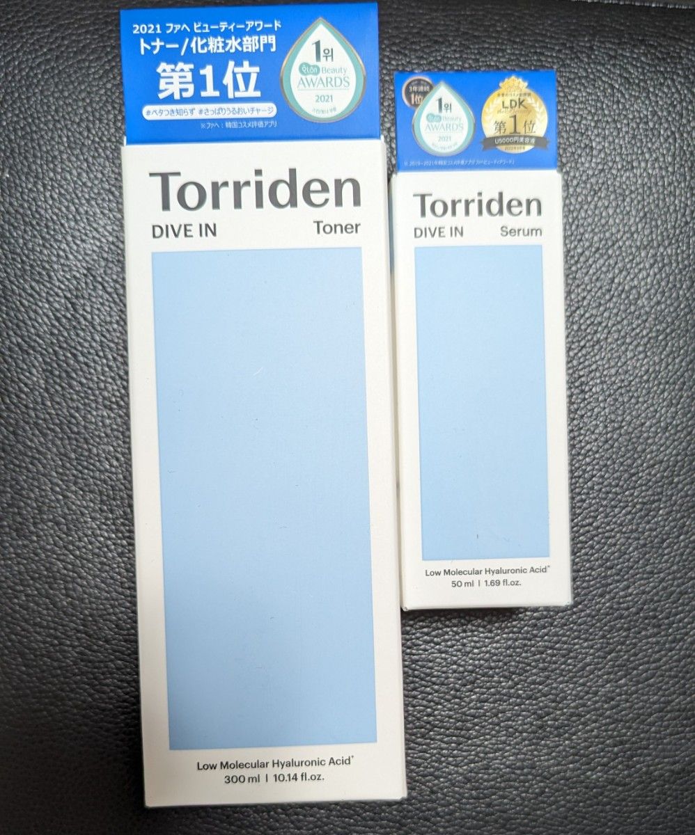 未開封 Torriden トリデン ダイブイン トナー ＆ セラム (化粧水と美容液)セット