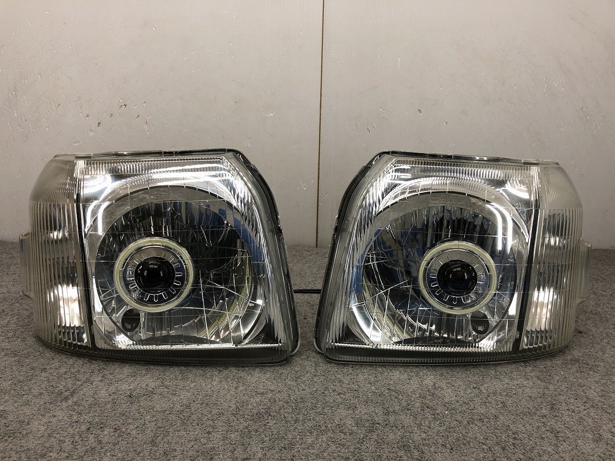 バモス バイキセノン 最強COBホワイトリングLED ヘッド バモス バイキセノン 最強COBホワイトリングLED ヘッド