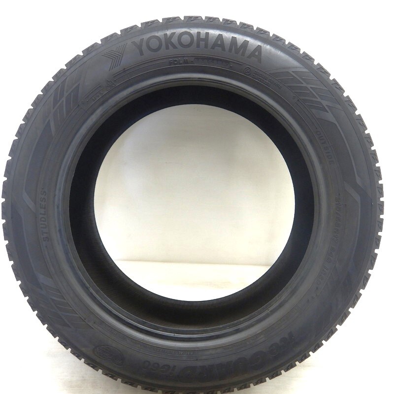 中古タイヤ 215/55r17 スタッドレスタイヤ ヨコハマ アイスガード６ IG60 2本セット レクサスHS MIRAI オデッセイ 中古 17インチ_画像2