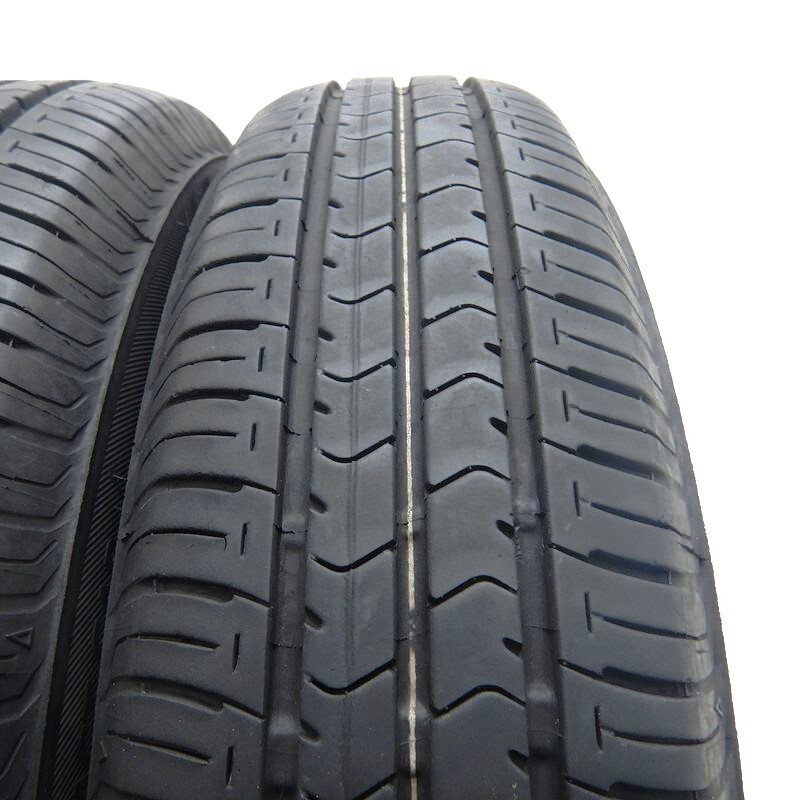 中古タイヤ 145/80r13 タイヤ ブリヂストン エコピアNH100C 2本セット モコ キャロル フレアワゴン プレオ 中古 13インチ_画像4