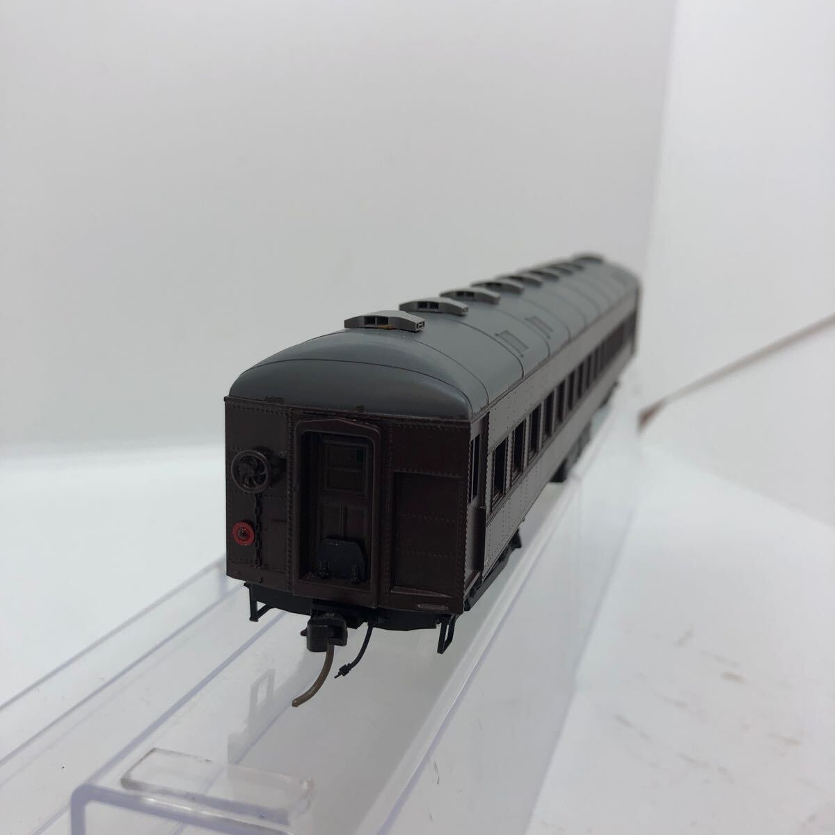 HOゲージ スハフ2 鉄道模型 旧型客車 メーカー不明 茶色 1円〜の画像4