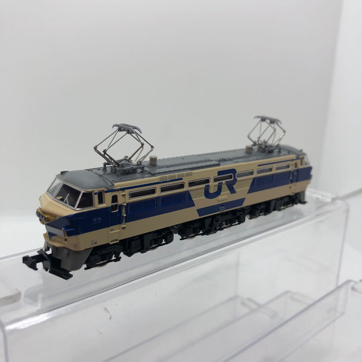 動作確認済 TOMIX EF66 貨物試験色 試験塗装 電気機関車 鉄道模型 1円〜_画像1