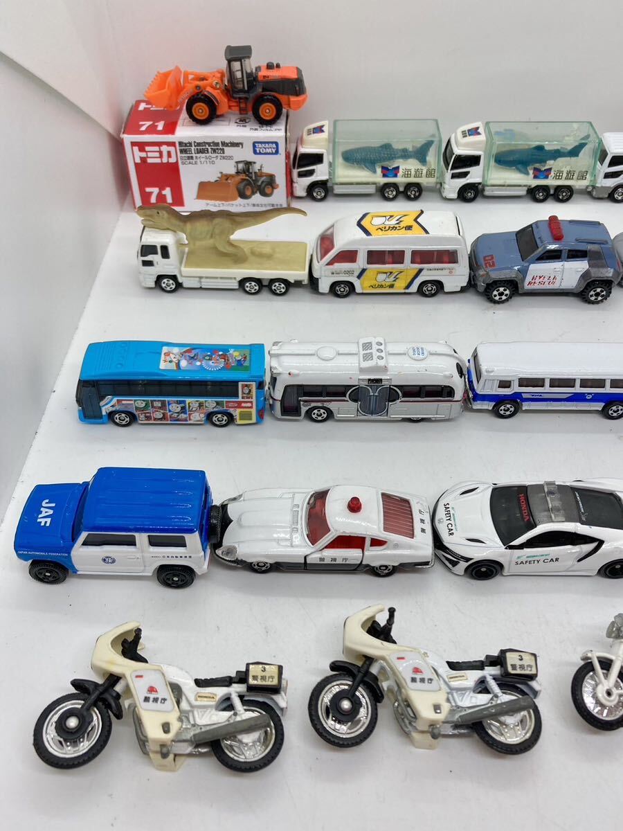 全て トミカ パトカー トラック 白バイ バス 等 大量 まとめ まとめて ジャンク 1円〜_画像2