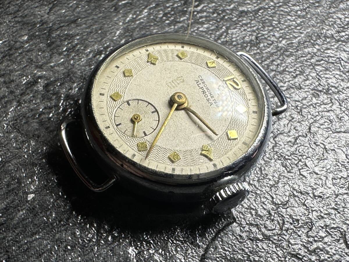 1860〇腕時計 アンティーク スモセコ 手巻きの画像3