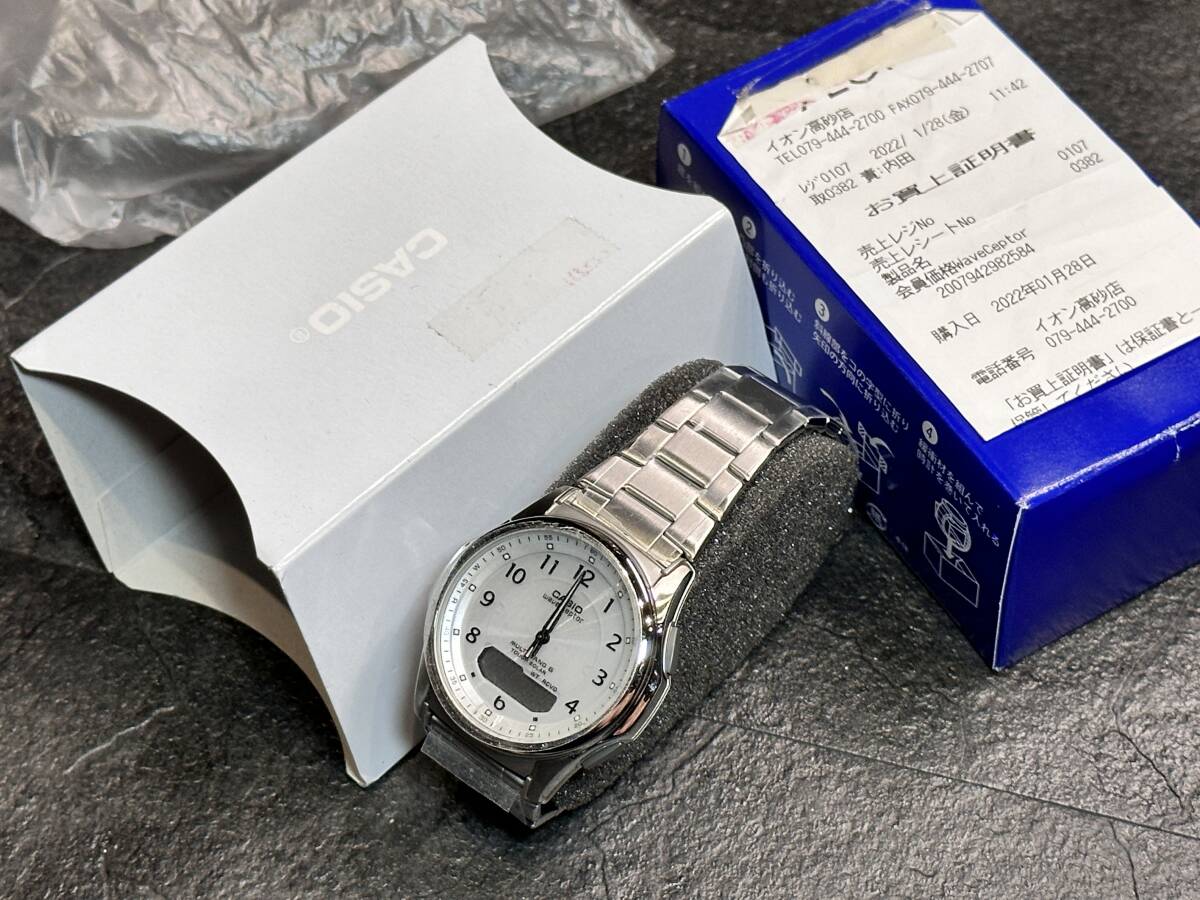 B1863●腕時計 カシオ タフソーラー 未使用品WVA-M530の画像1