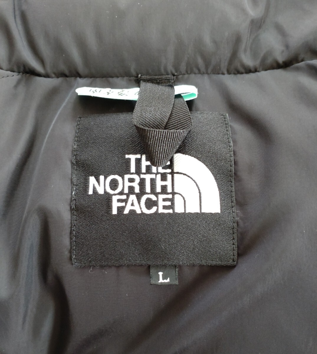 キズ有り Lサイズ THE NORTH FACE ヌプシ ダウンジャケット ノースフェイス ブラック 黒 ジャケット Jacketの画像4