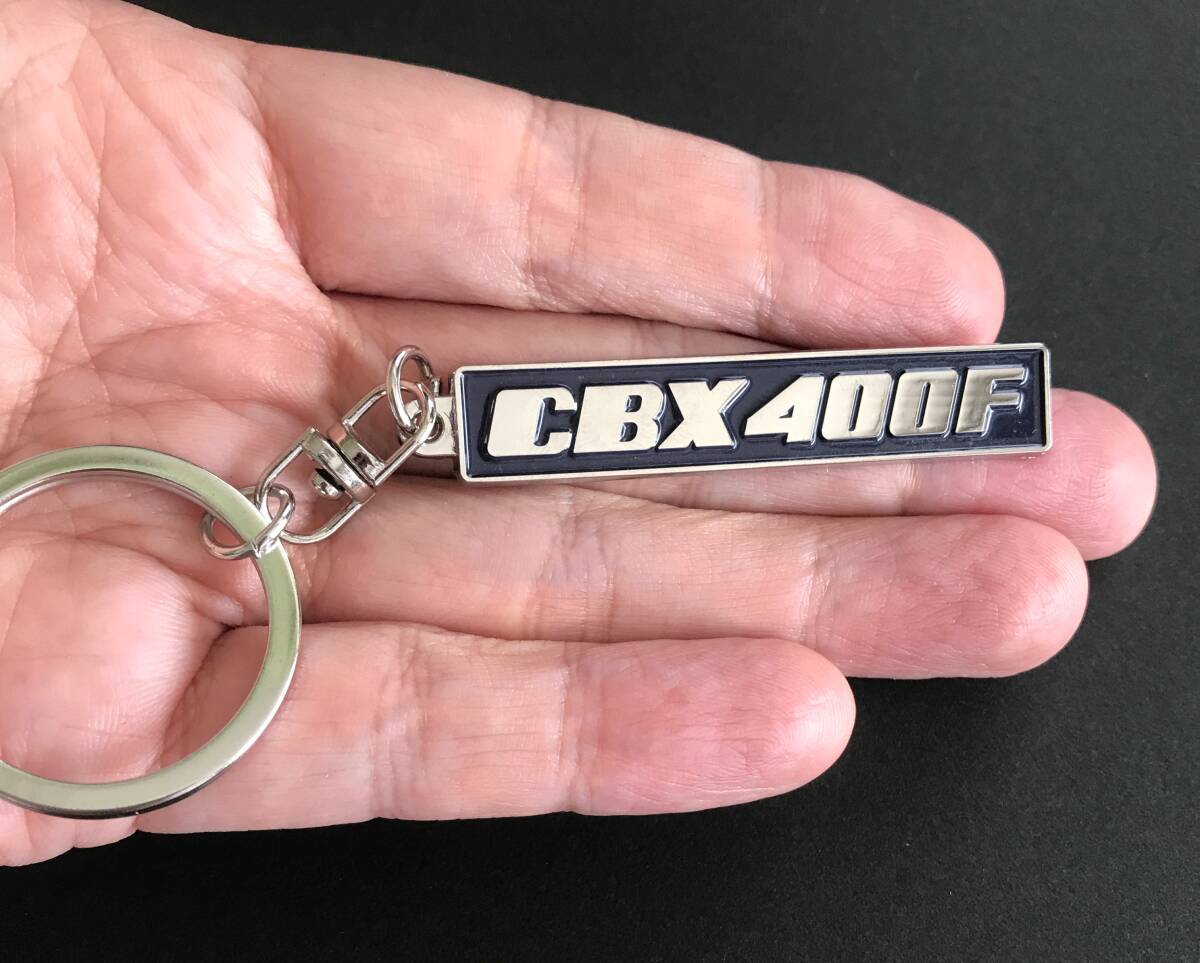 HONDA CBX400F NC07 key ring key holder parts Goods Japanese vintage motorcycle emblem キーホルダー Decal logo ホンダ　グッズ_画像1