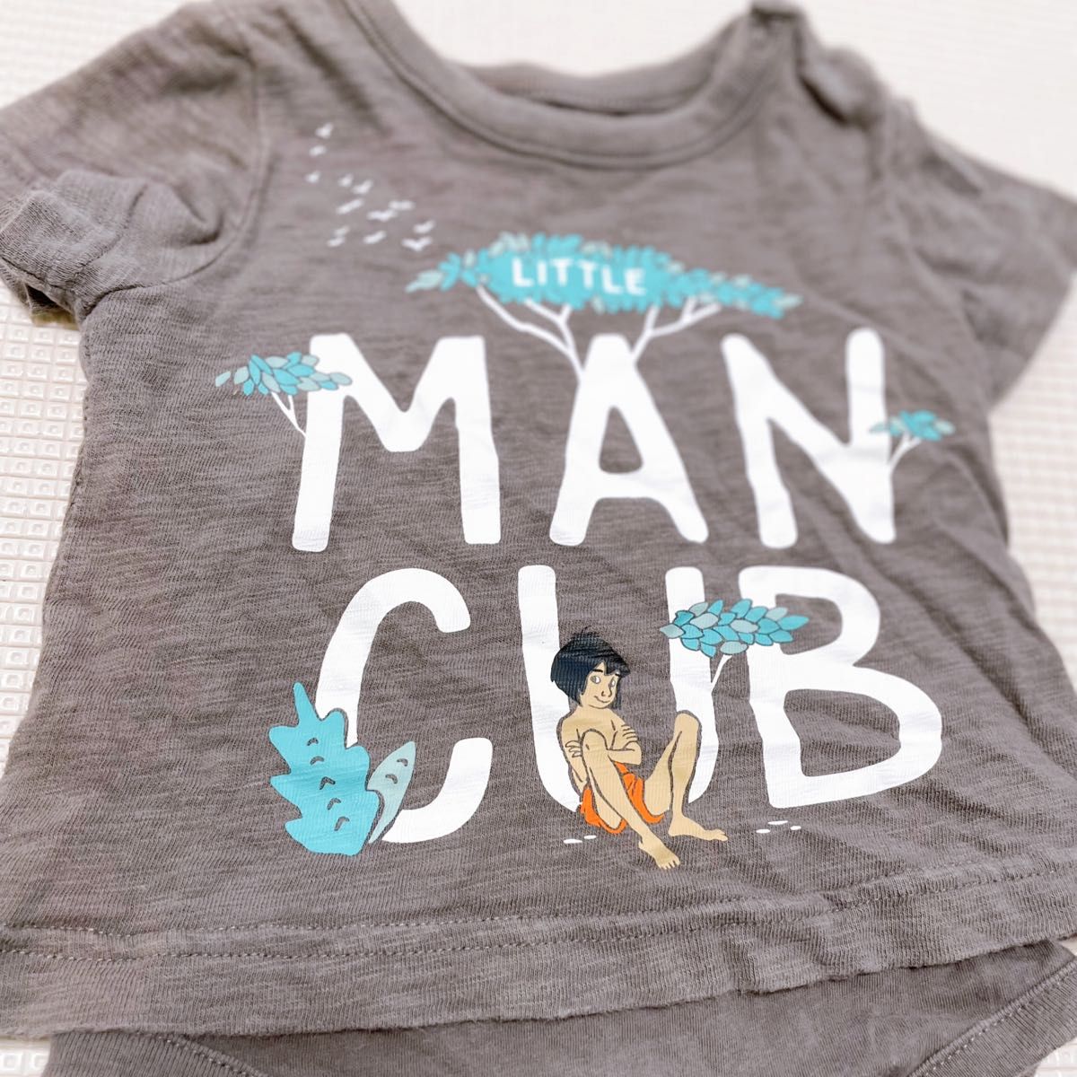 ベビーギャップ　GAP ディズニー　Tシャツ　サイズ70 80 ジャングルブックTシャツ ロンパース キッズ 男の子 子供服 半袖