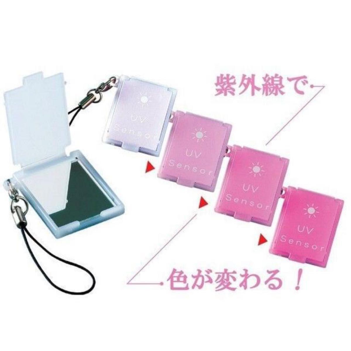 携帯ミニコンパクトミラー 日本製 紫外線対策