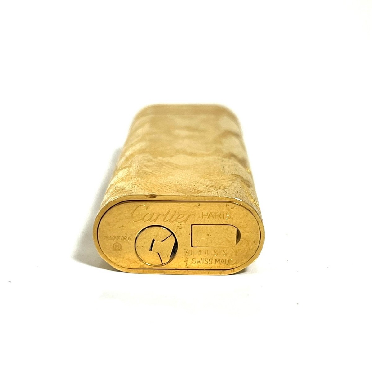  Cartier カルティエ ライター ガスライター オーバル ゴールド 喫煙グッズ 喫煙具 箱　ギャラ　b4_画像9