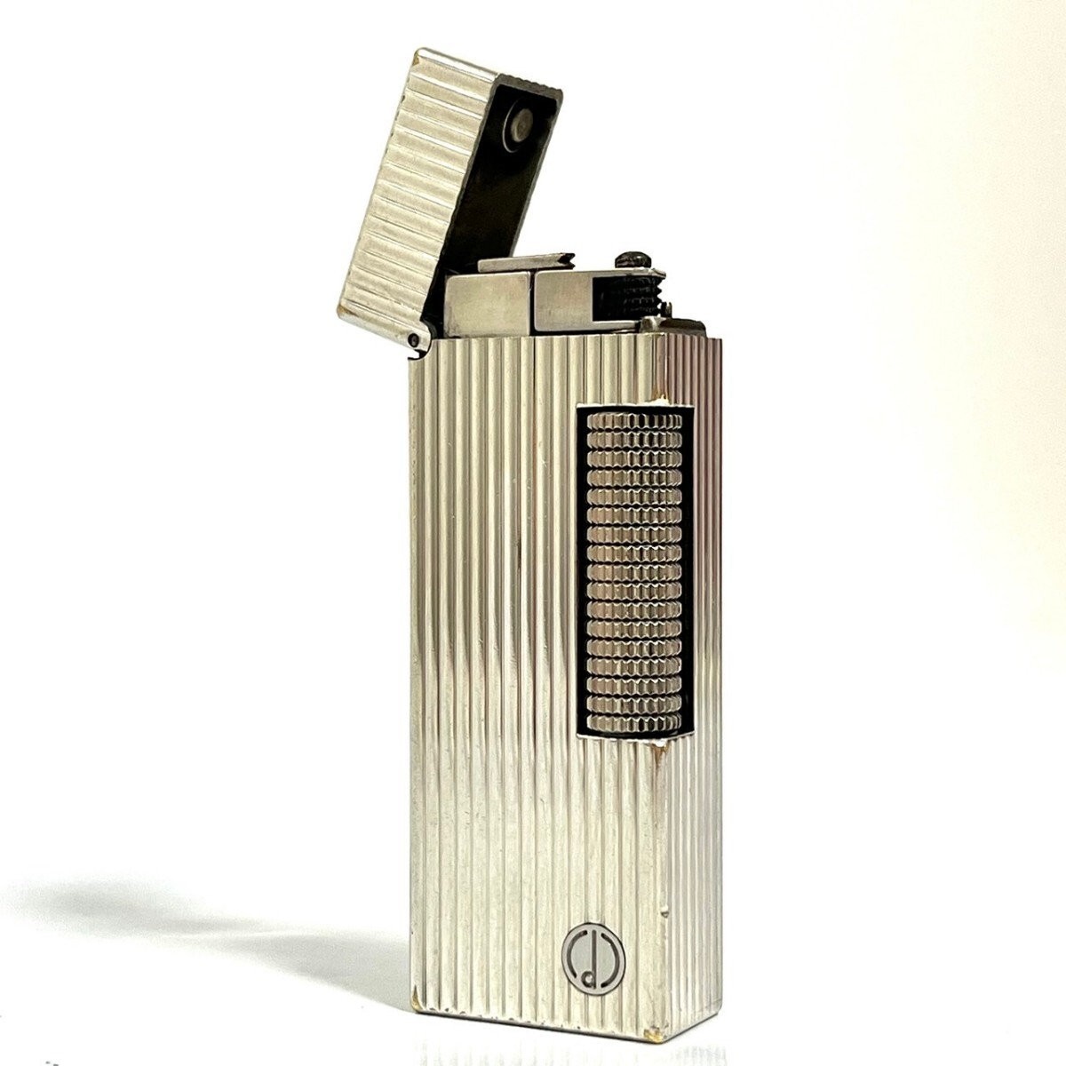１円スタート dunhill ダンヒル ライター ガスライター シルバー ローラー式 喫煙具 b16_画像4