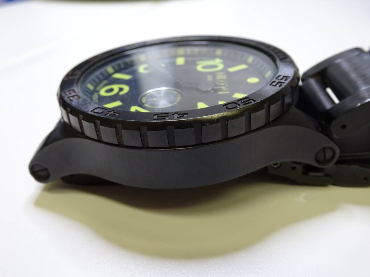 NIXON ニクソン THE 51-30 300M クオーツ メンズ腕時計 不動 動作未確認 ジャンク品 激安1円スタートの画像4