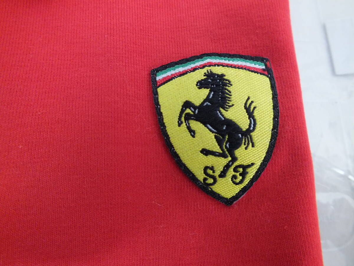 Ferrari ポロシャツ 赤 フェラーリ レッド 未使用 保管品 激安1円スタート_画像4