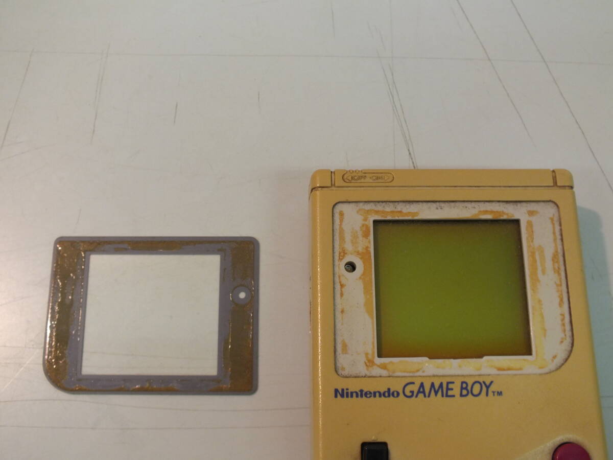 【ジャンク】初代 ニンテンドー ゲームボーイ ACアダプター付き Nintendo GAMEBOY 任天堂 激安1円スタートの画像8