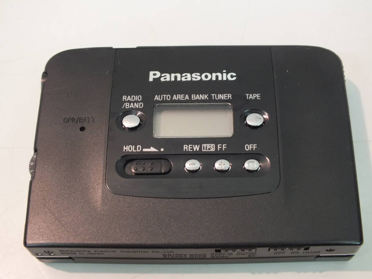【ジャンク】 パナソニック ポータブルカセットプレイヤー RQ-SX22V ウォークマン ラジオ Panasonic 箱付き 激安1円スタートの画像5