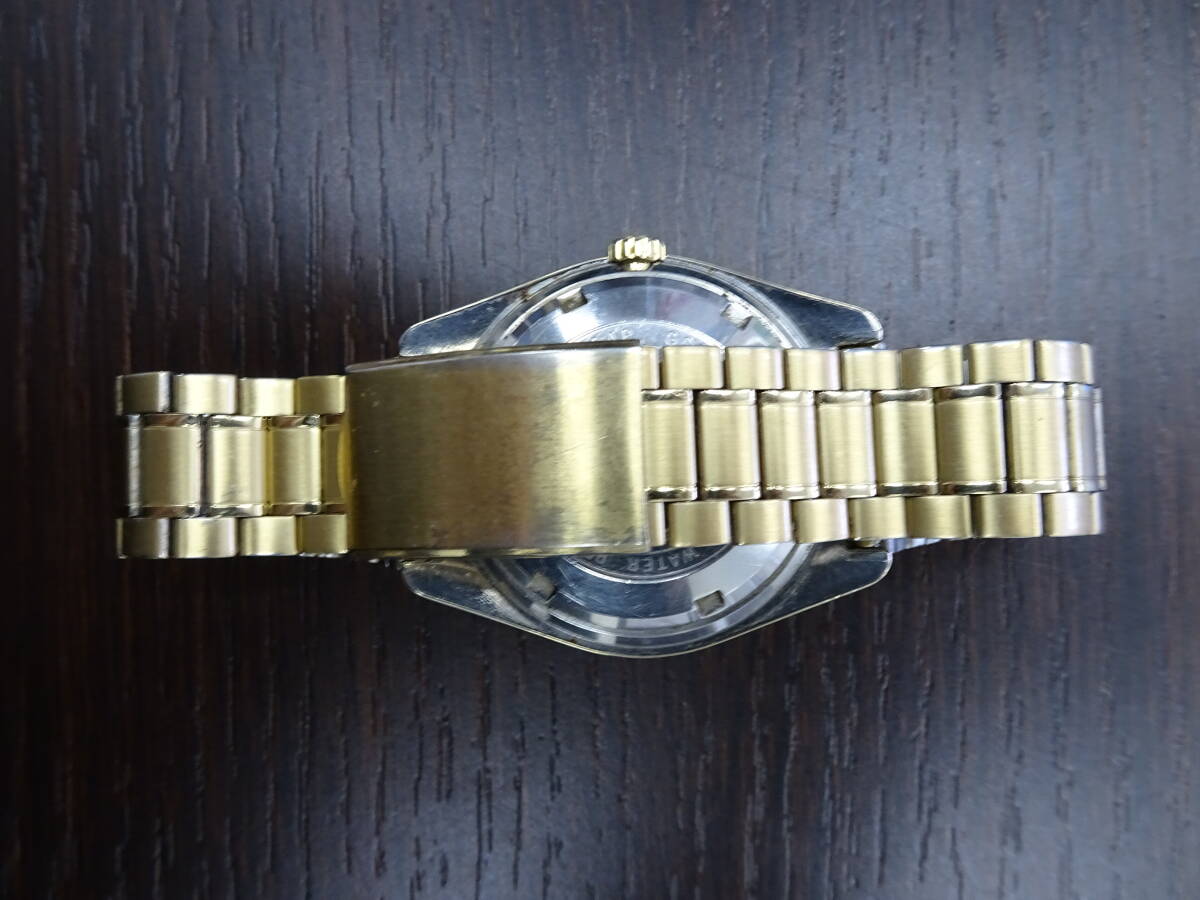 稼働品 GRAND SEIKO グランドセイコー 6146-8000 ハイビート 36000 自動巻き デイデイト メンズ 腕時計 ゴールド色 激安1円スタート_画像6