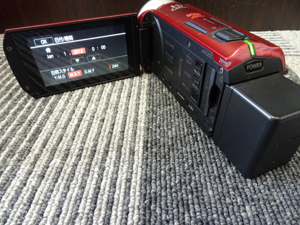 キャノン Canon ivls HF R31 HD ビデオカメラ バッテリー二個付き 撮影動作確認済 激安1円スタート_画像10