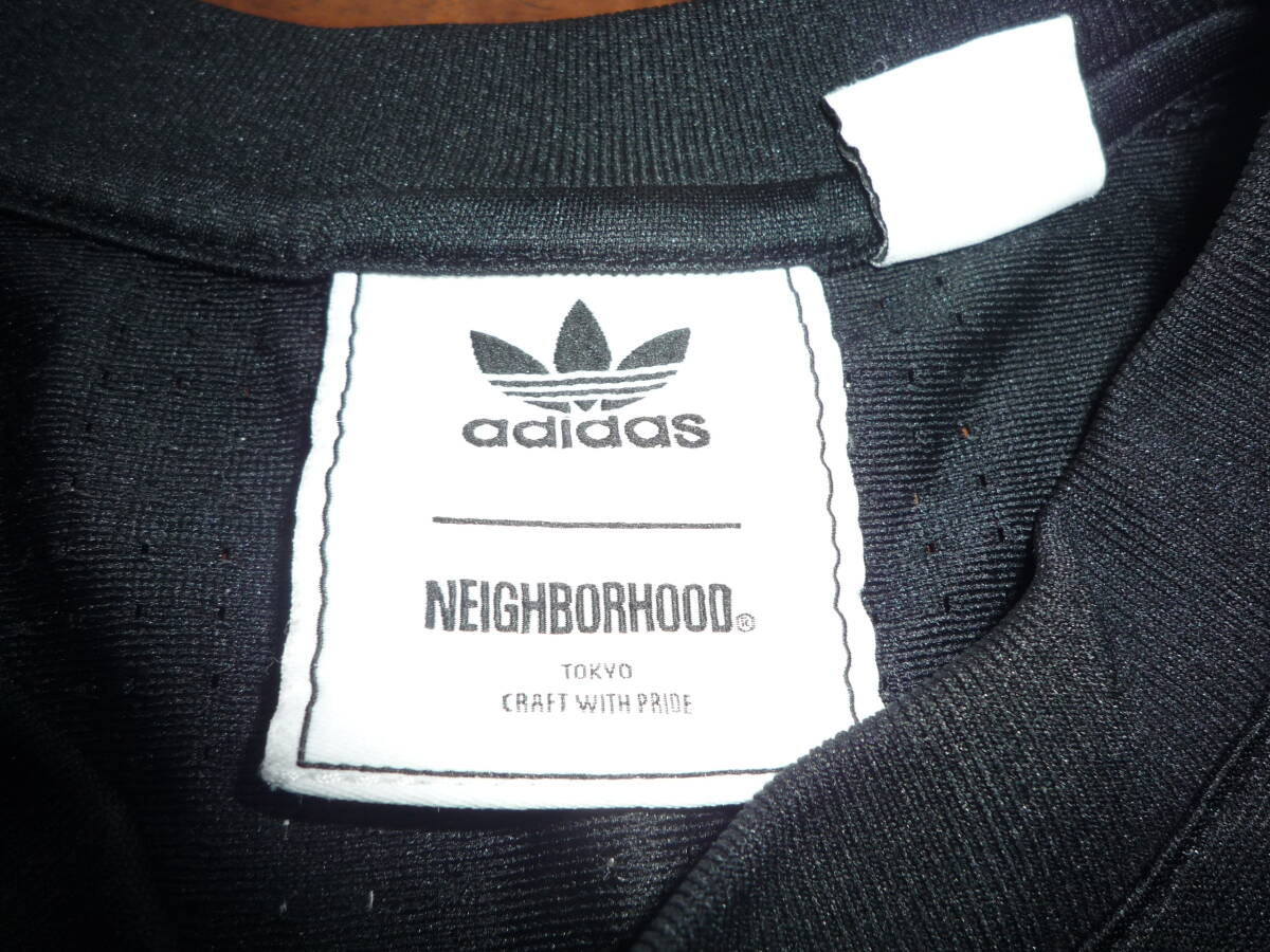 送料無料　NEIGHBORHOOD×adidas トレーニング　シャツ　Mサイズ_画像3